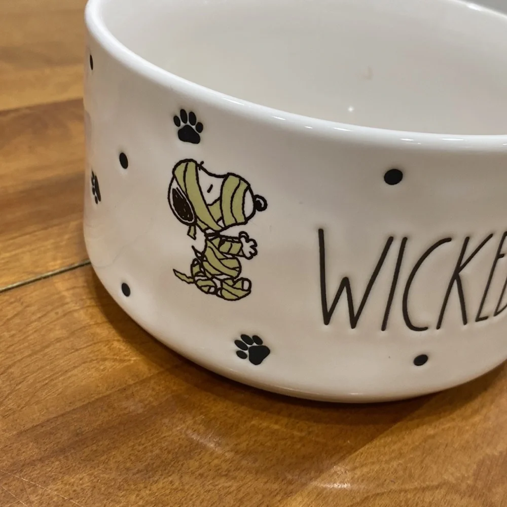 NWOT. Rae Dunn, dog bowl.